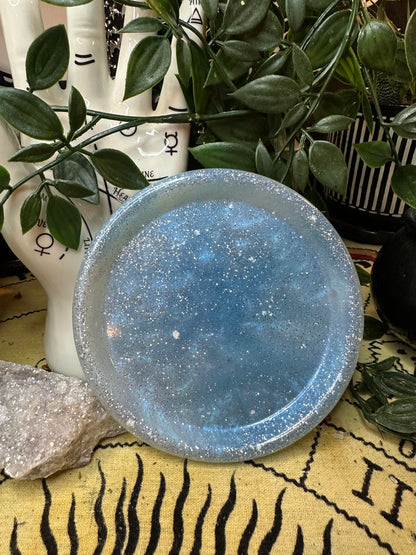 Sky Blue Offering Plate